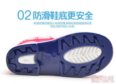 時尚暖冬，安心出行 君達兒童加絨雨鞋808，守護童心每一步